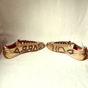 New Dolce & Gabbana Leather Sneakers Men 6.5 Wo 8